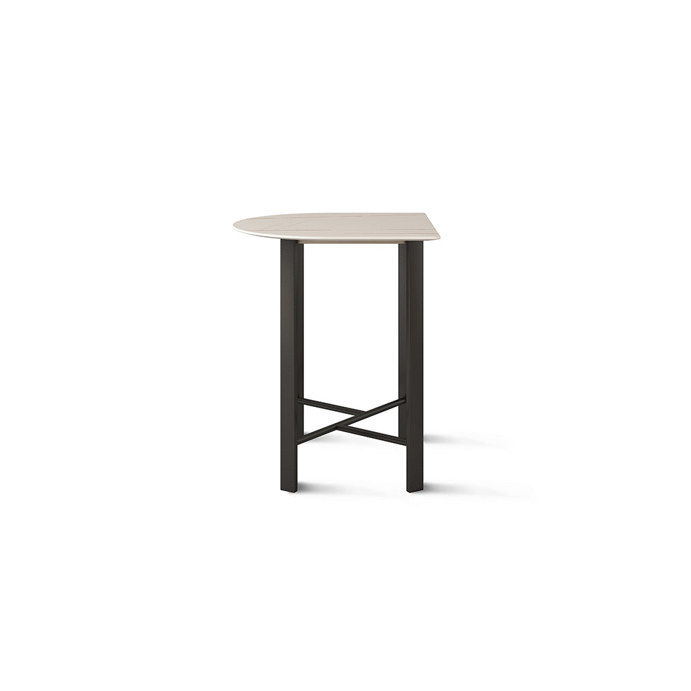 Bay 20" Sintered Marble End Table