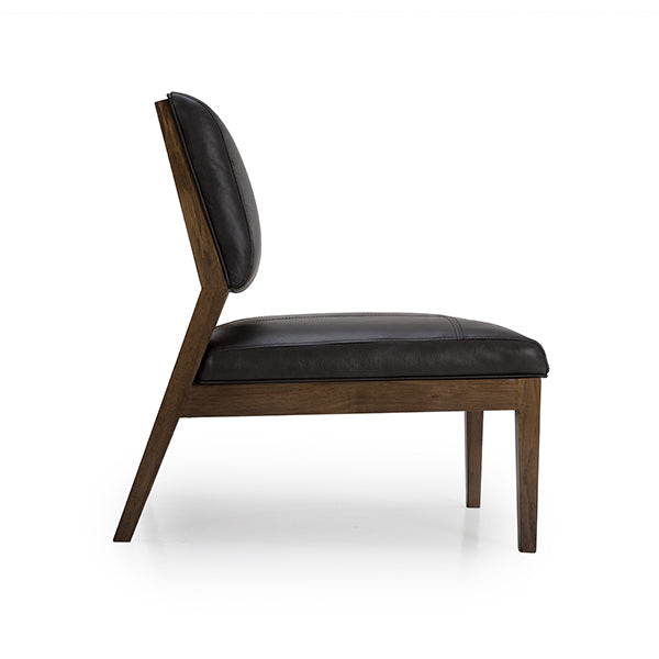 Dia Leather Lounge Chair