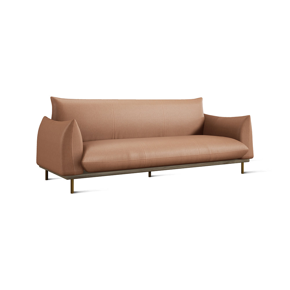 Hoshi 88" Leather Sofa